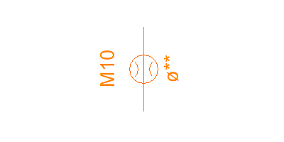 M10 in P port
